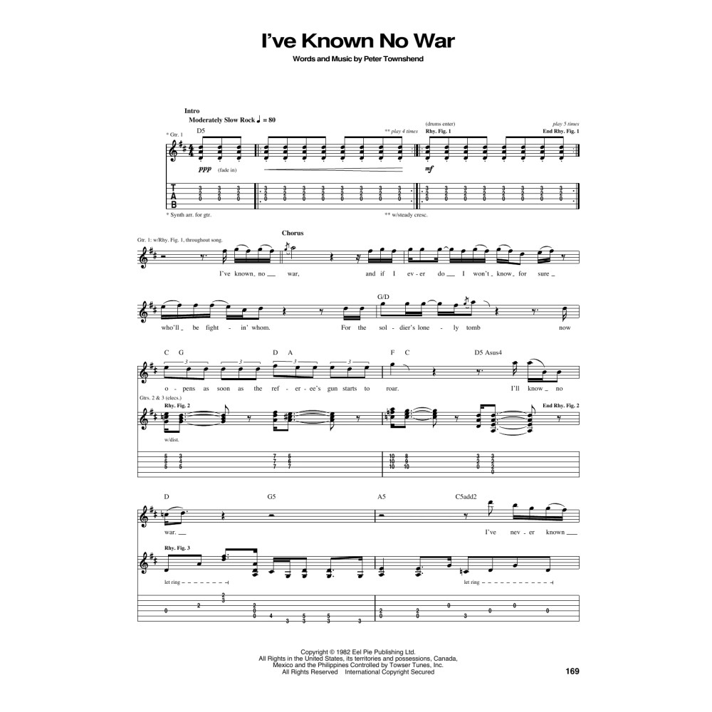 I've Known No War