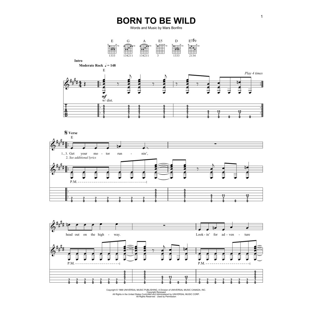 Born To Be Wild