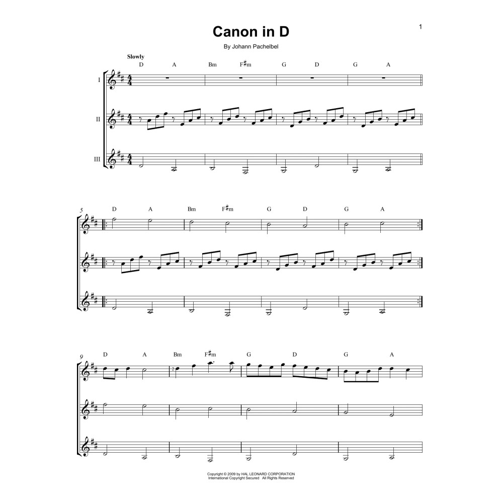 Canon In D