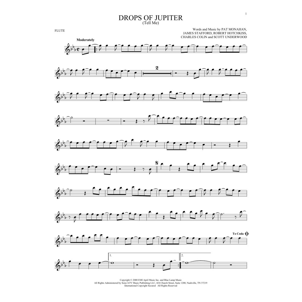 Drops Of Jupiter (Tell Me)