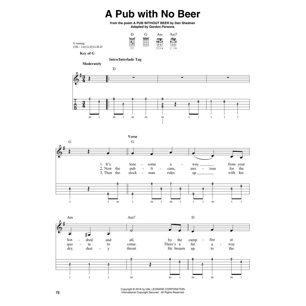 A Pub With No Beer