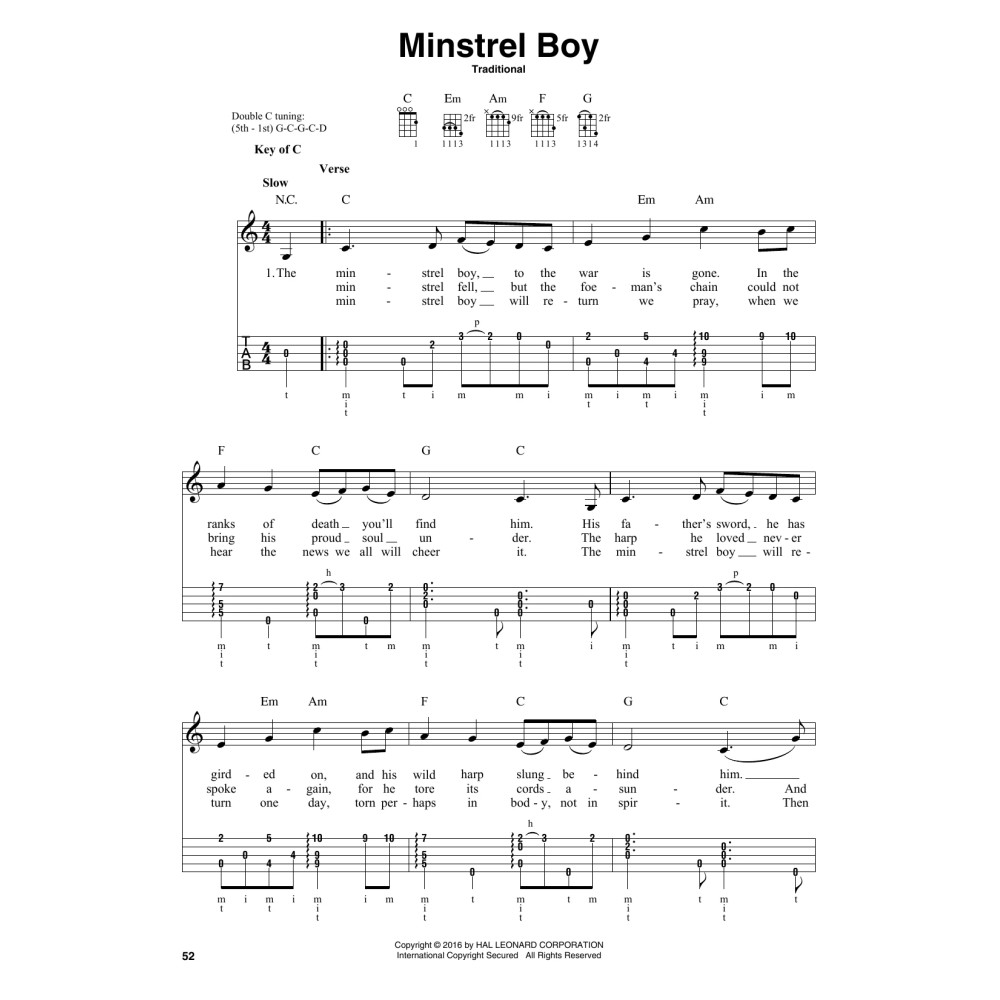 Minstrel Boy