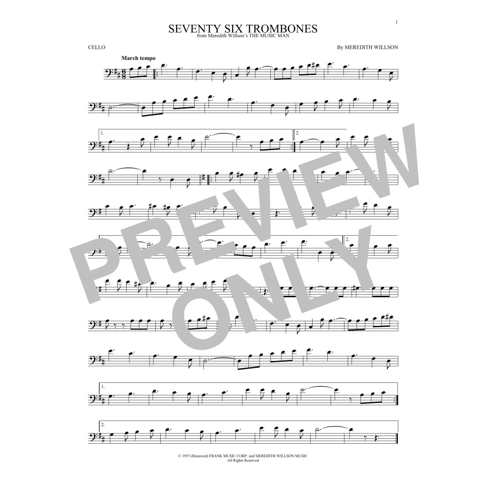 Seventy Six Trombones