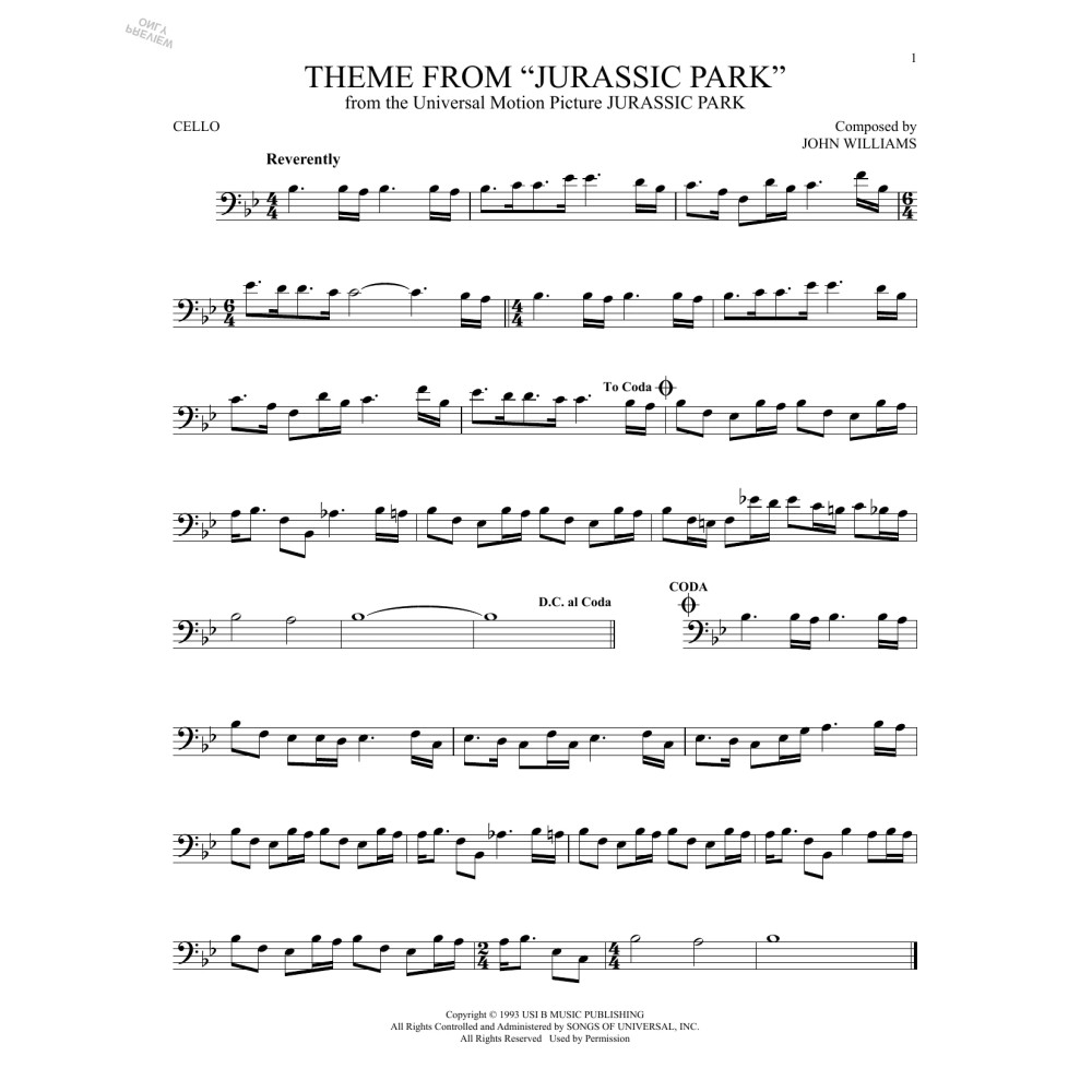 Theme From Jurassic Park