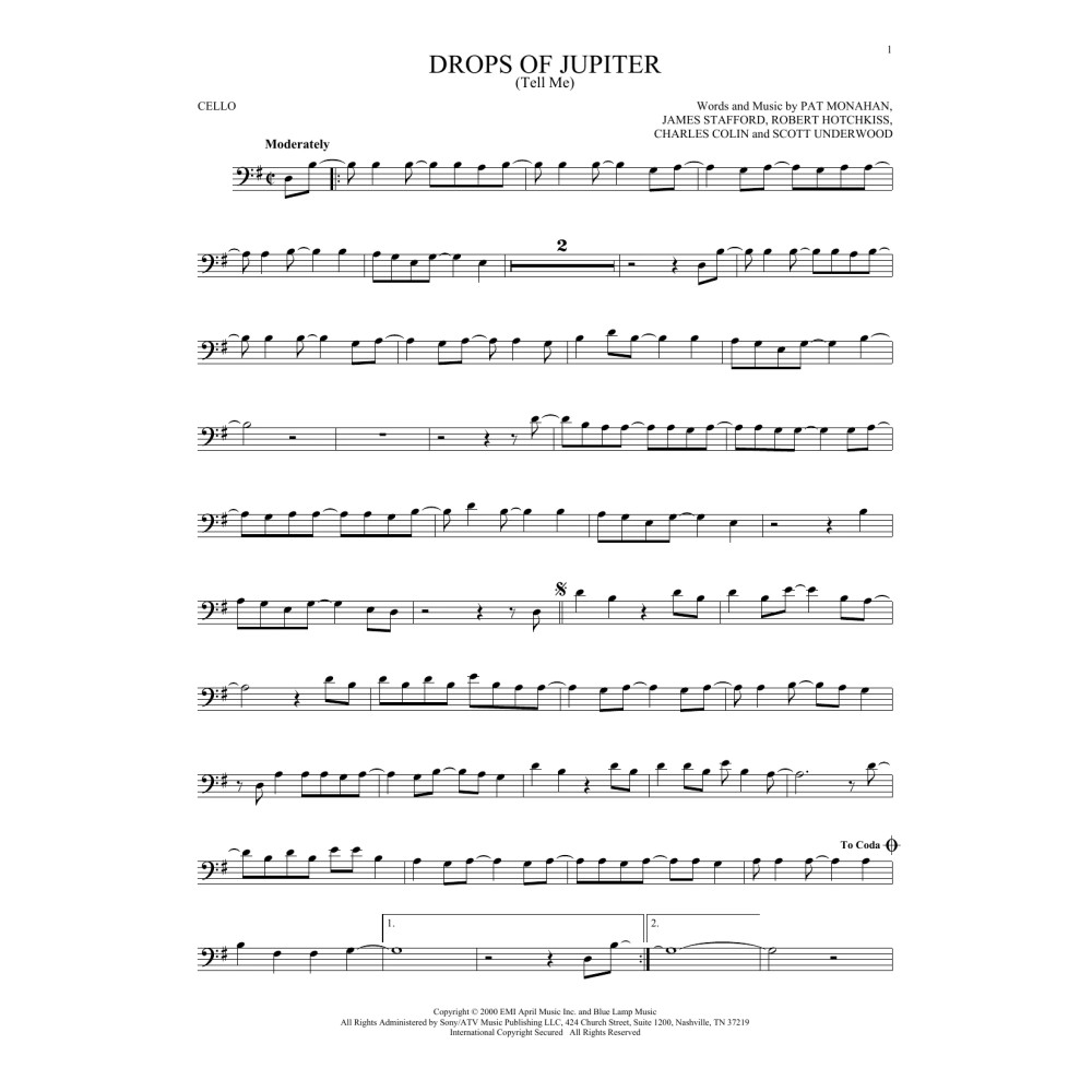 Drops Of Jupiter (Tell Me)