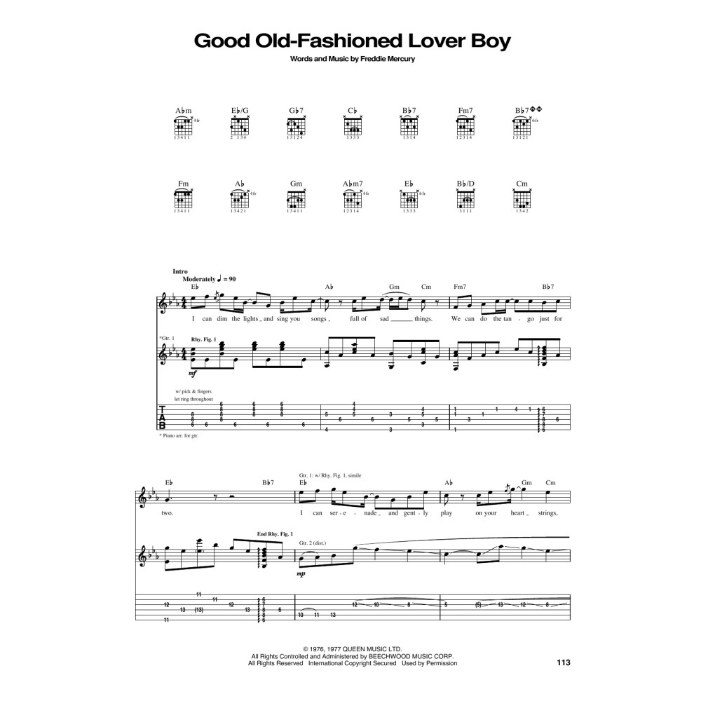 Good Old-Fashioned Lover Boy