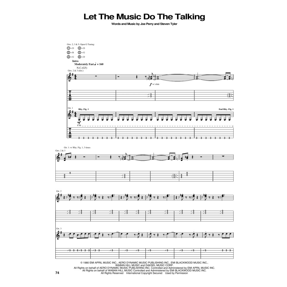 Let The Music Do The Talking