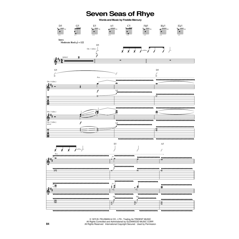 Seven Seas Of Rhye