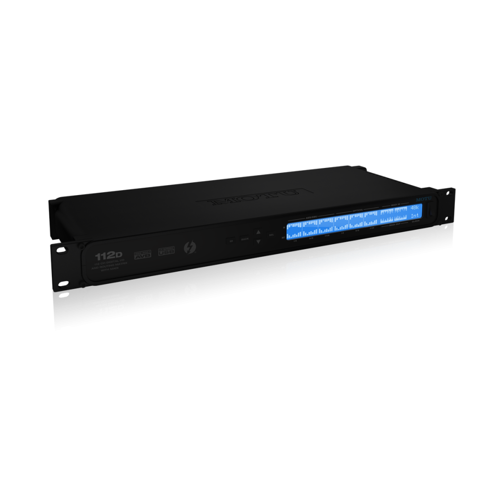 MOTU 112D Interface audio Thunderbolt / USB 2.0 112x112 avec AVB