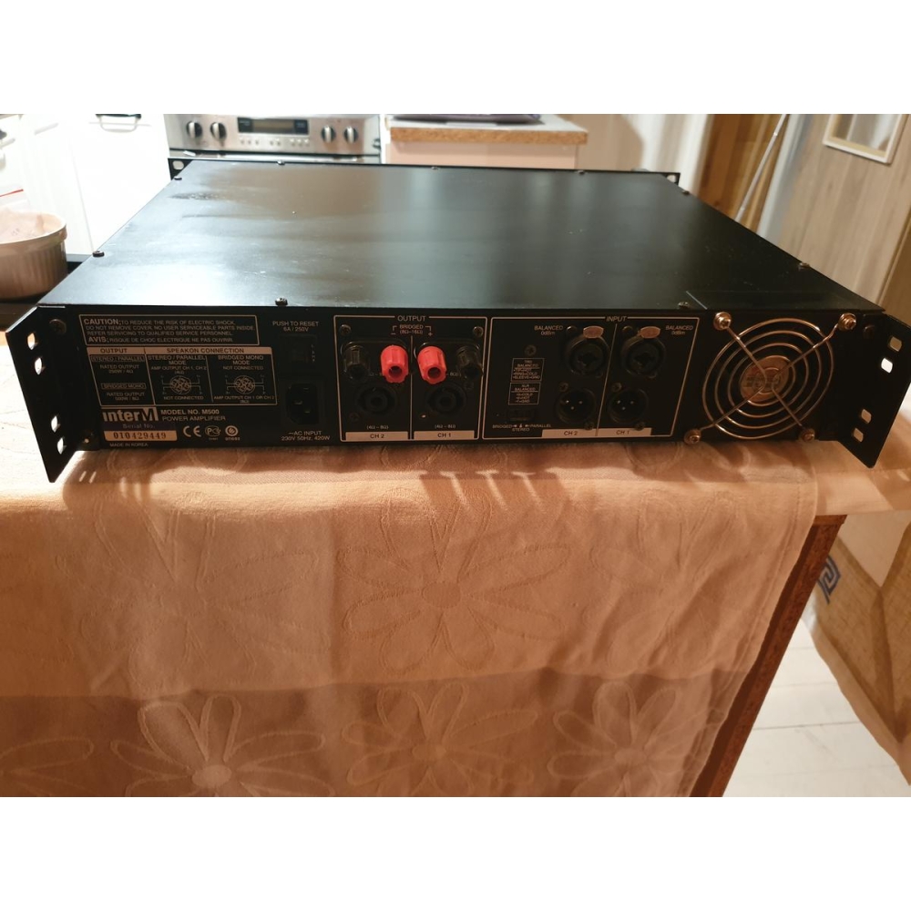 Amplificador interM 500