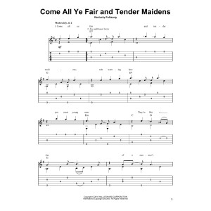 Come All Ye Fair And Tender Maidens