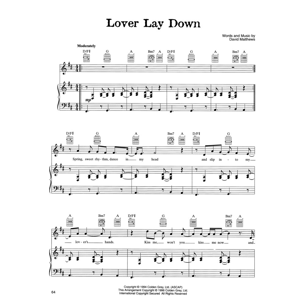 Lover Lay Down