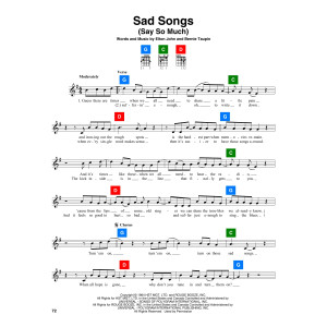 Sad Songs (Say So Much)