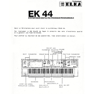Elka EK-44 + pied RTX