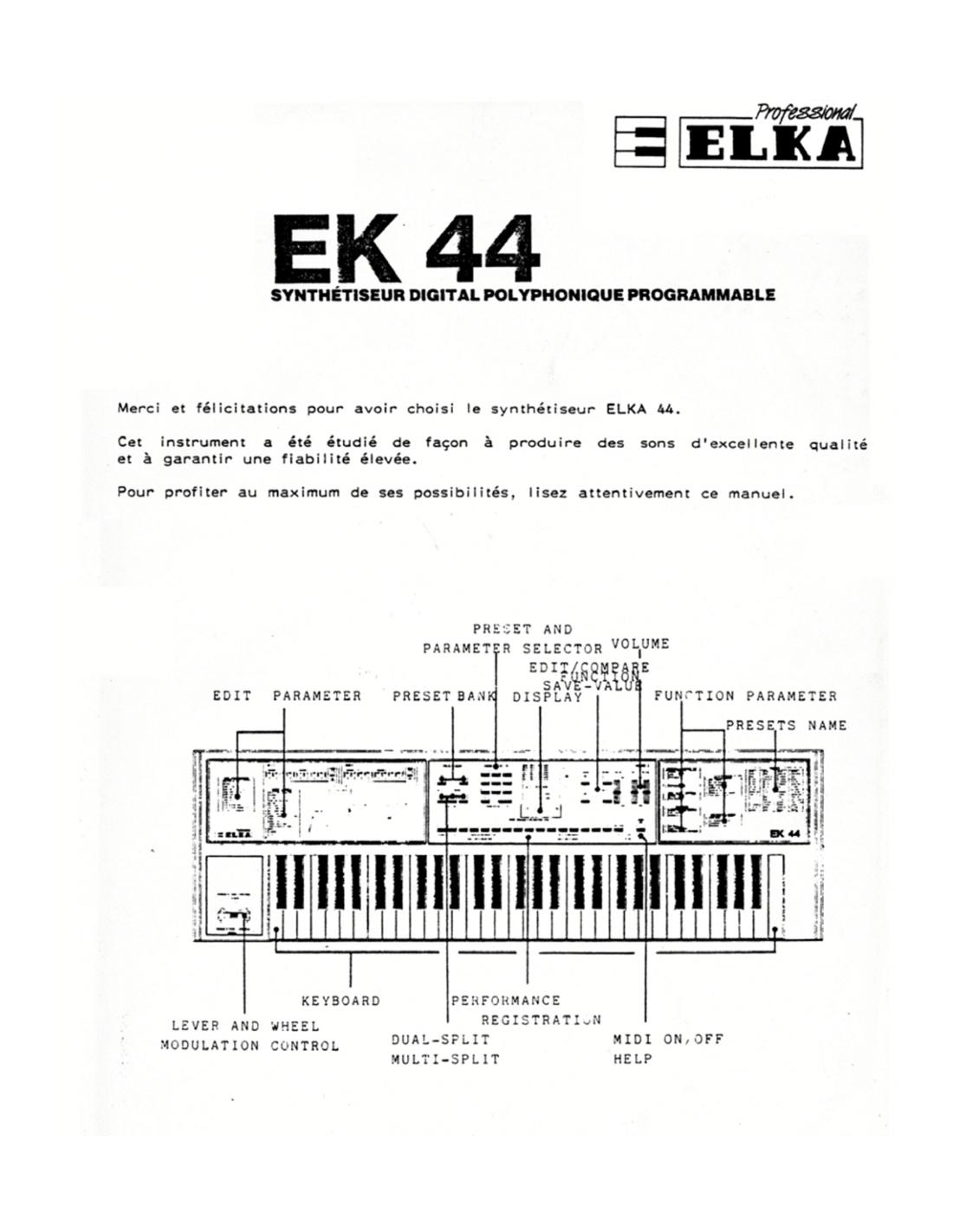 Elka EK-44 + RTX stand