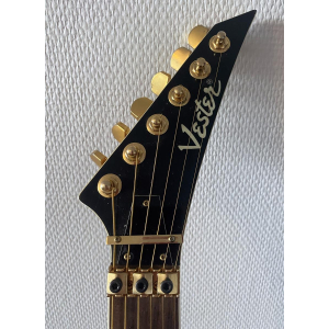 Vester JJR1290 Red flamed maple & Gold - Floyd Rose MIK 1994 + New Case