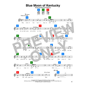 Blue Moon Of Kentucky
