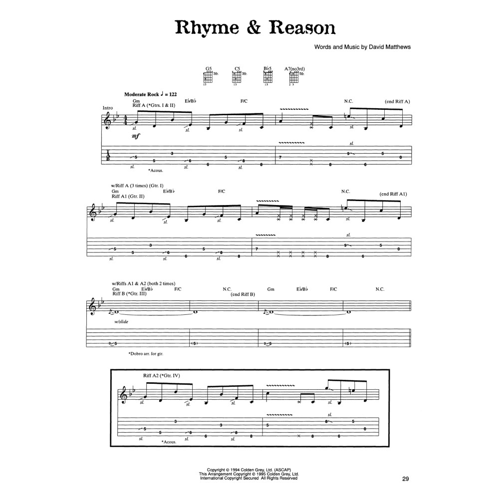 Rhyme & Reason