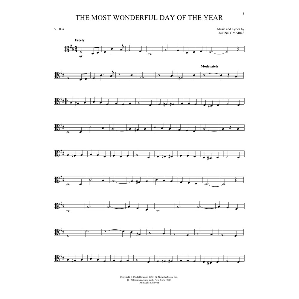 The Most Wonderful Day Of The Year