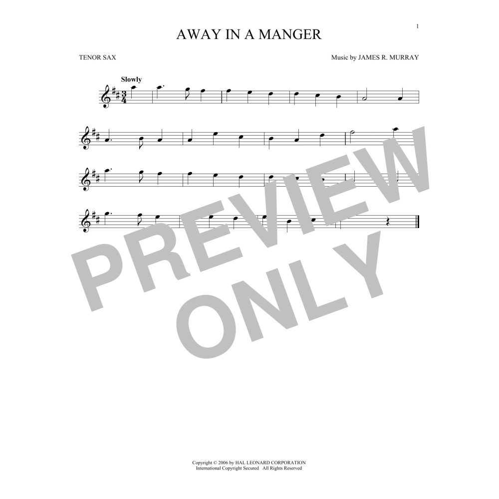 Away In A Manger