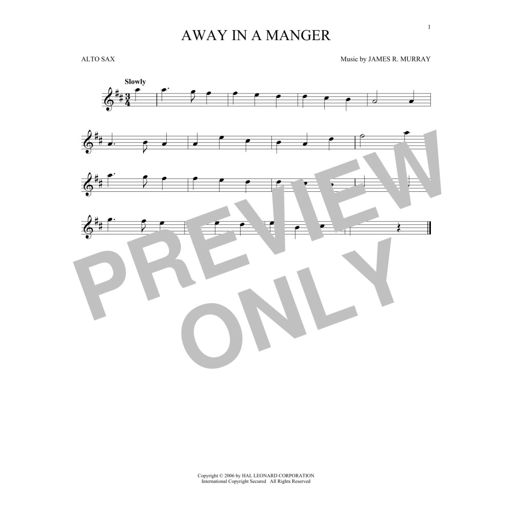 Away In A Manger