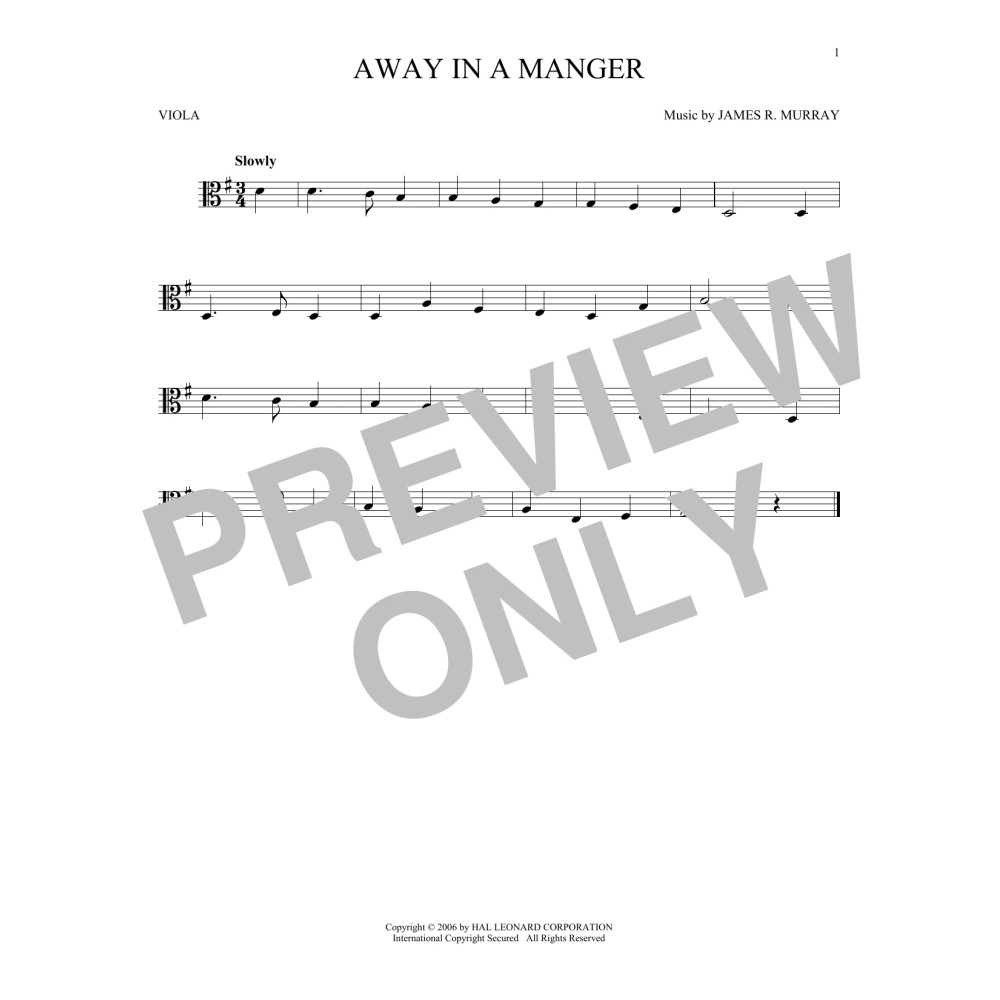 Away In A Manger
