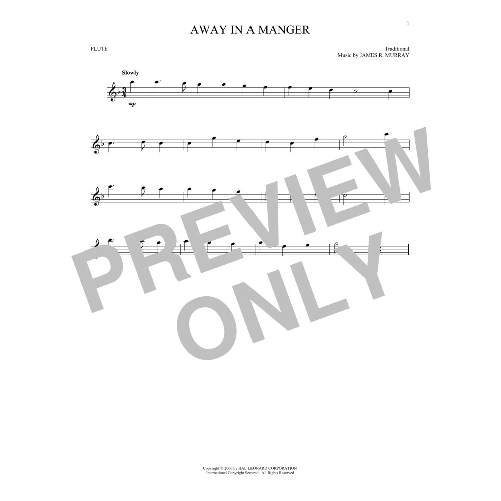 Away In A Manger
