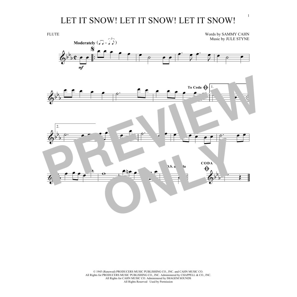 Let It Snow! Let It Snow! Let It Snow!