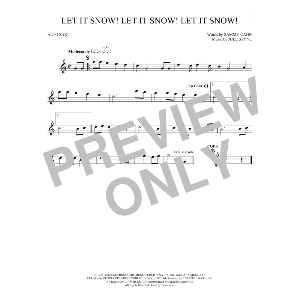 Let It Snow! Let It Snow! Let It Snow!