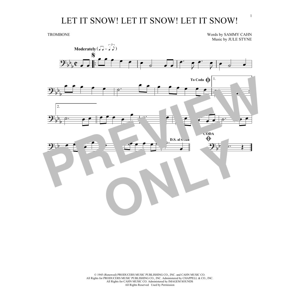 Let It Snow! Let It Snow! Let It Snow!