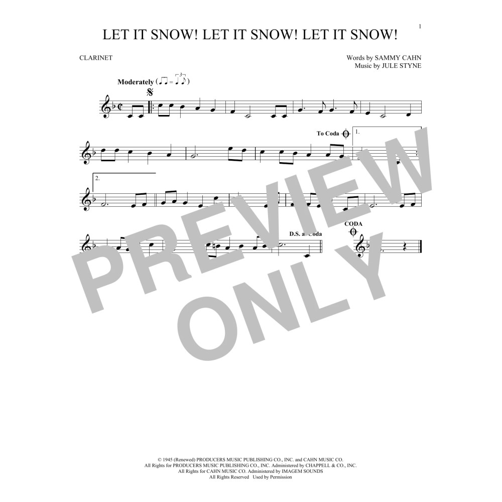 Let It Snow! Let It Snow! Let It Snow!