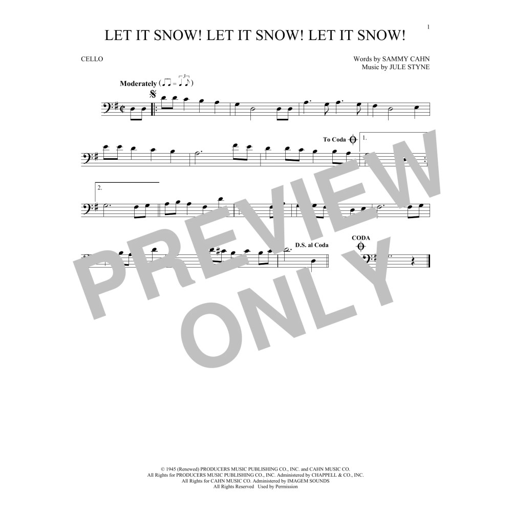 Let It Snow! Let It Snow! Let It Snow!