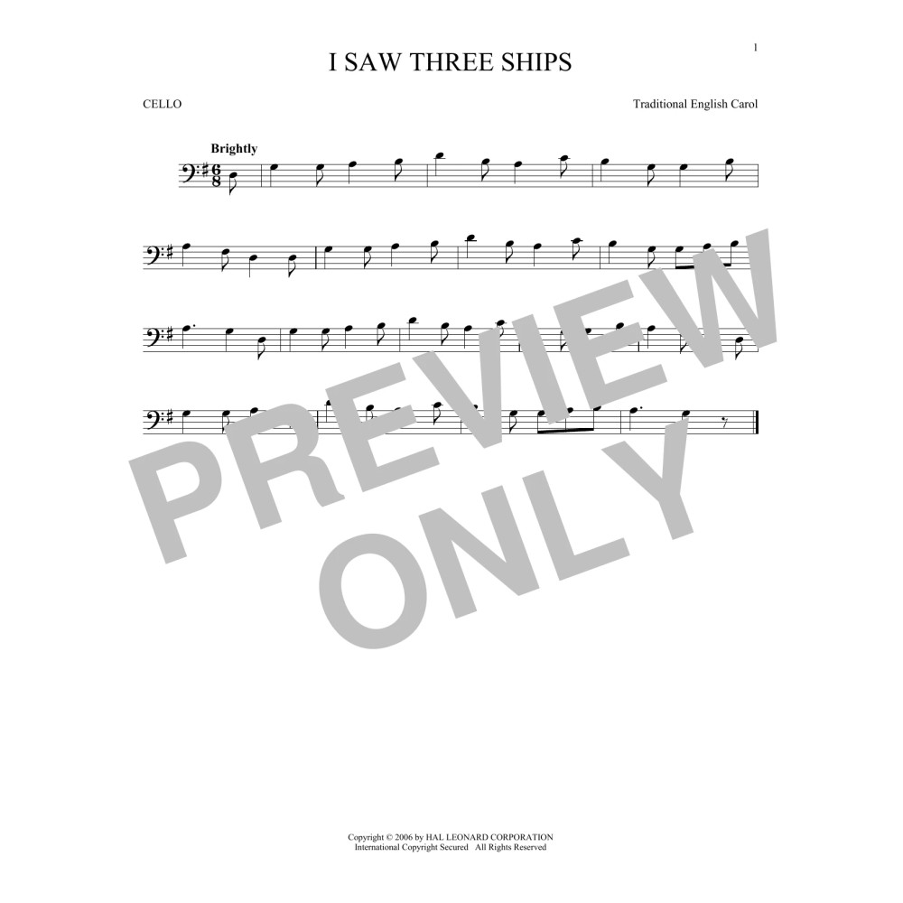 I Saw Three Ships