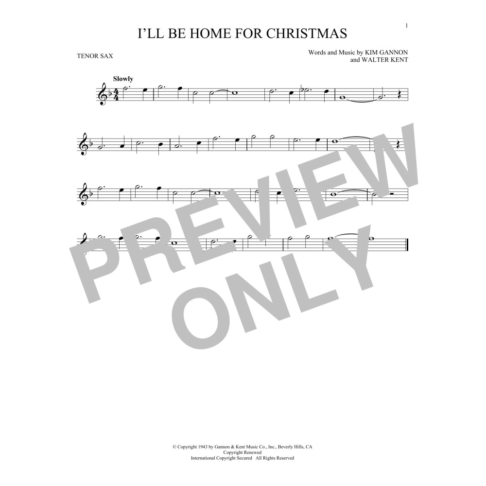 I'll Be Home For Christmas