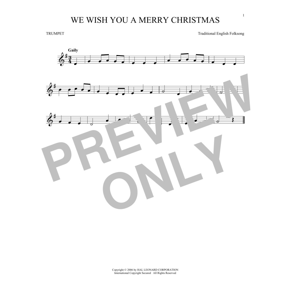 We Wish You A Merry Christmas