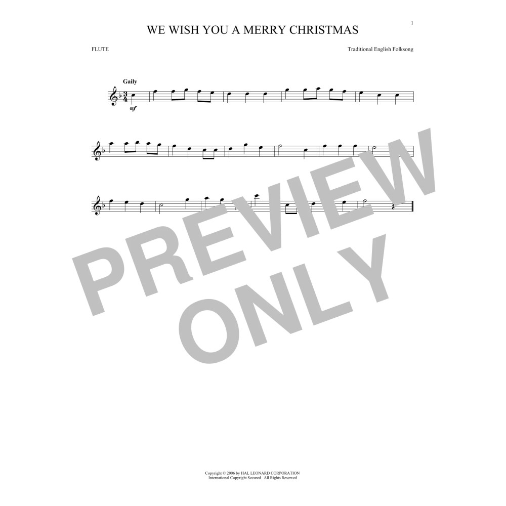 We Wish You A Merry Christmas