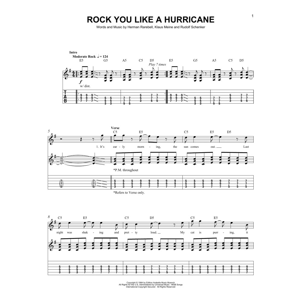 Rock You Like A Hurricane