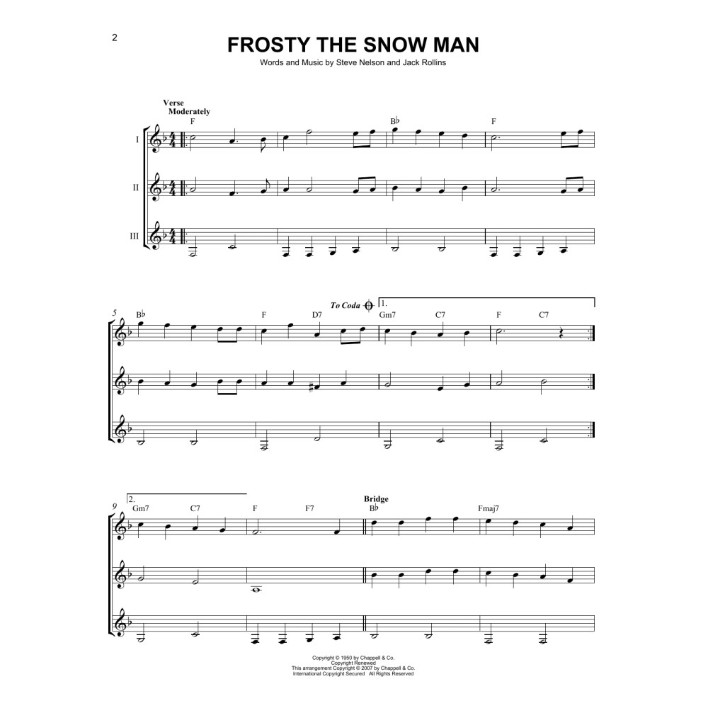 Frosty The Snow Man