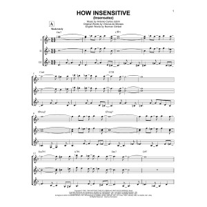 How Insensitive (Insensatez)