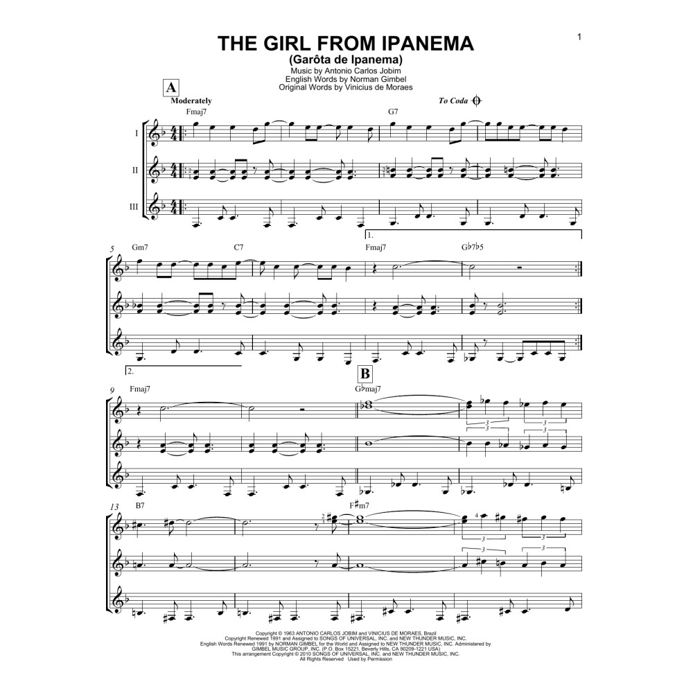 The Girl From Ipanema (feat. Astrud Gilberto)