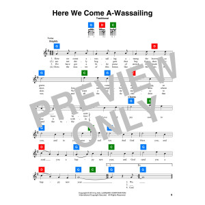 Here We Come A-Wassailing