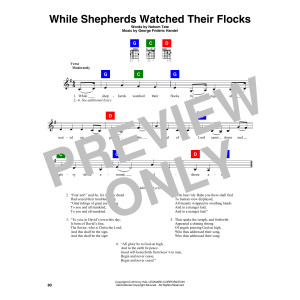 While Shepherds Watched Their Flocks