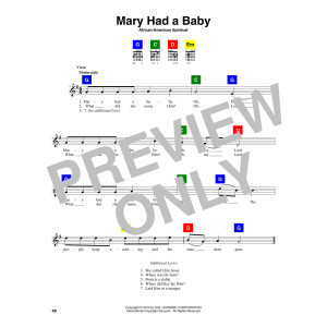 Mary Had A Baby
