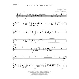 You're a Grand Old Flag - Bb Trumpet 3