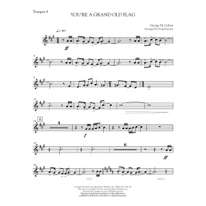 You're a Grand Old Flag - Bb Trumpet 4