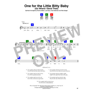 One For The Little Bitty Baby (Go Where I Send Thee)
