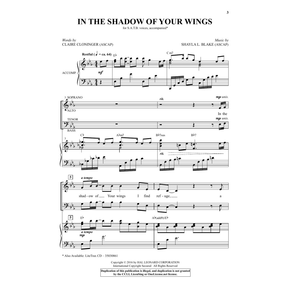 In The Shadow Of Your Wings