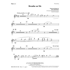 Breathe on Me - Flute 1 & 2