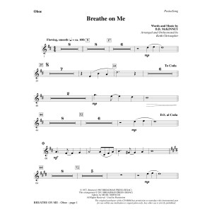 Breathe on Me - Oboe