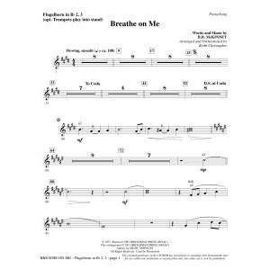 Breathe on Me - Flugelhorn 2-3 (opt. Tpt. 2-3)